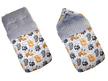 ŚPIWOREK ŚPIWÓR MINKY DO WÓZKA SPACEROWEGO GONDOLI