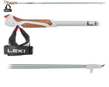 Kije karbon Kijki Nordic Walking LEKI PASSION 120cm Federacja NW Poleca!