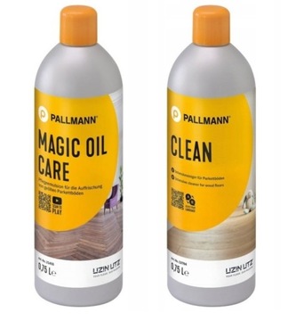 Zestaw do podłóg Pallmann Clean + Oil Care 0,75 L