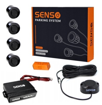 Senzory Parkování Zadního Couvání Pdc Senso SE-060 Buzzer Výběr Barvy