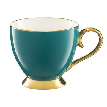 Kubek porcelanowy turkusowy 400 ml ROYAL AMBITION