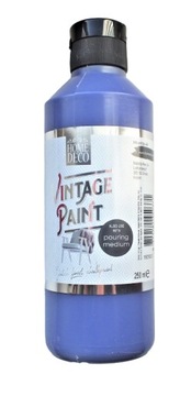 FARBA KREDOWA VINTAGE PAINT GRAFIT 250ML EFEKT VINTAGE NIEBIESKA