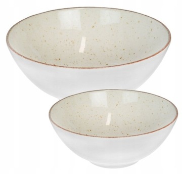 ZESTAW 2 SALATEREK 15 i 21 BOSS ROYAL 6630U BUDYŃ PORCELANA LUBIANA