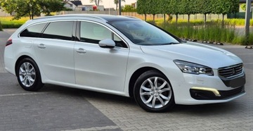 Peugeot 508 I 2017 Peugeot 508 SW 148tys km Full Led Navi Kamera Pano KeyLes Serwis BiałaPerła, zdjęcie 33