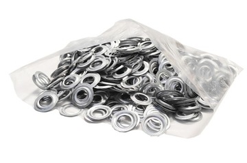 Podkładki ocynkowane do oczek do banerów i plandek 10 mm - 1000 szt.