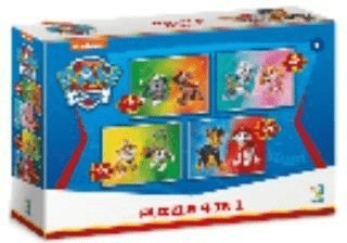 ПАЗЛ 4в1 PAW PATROL ЧЕТЫРЕ ПАЗЗЛА В ОДНОМ НАБОРЕ ДЛЯ ДЕТЕЙ