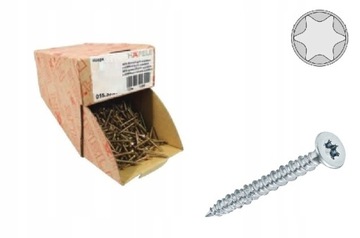 Wkręty do drewna Hafele 3,5x16 Torx Gwiazdka g.peł