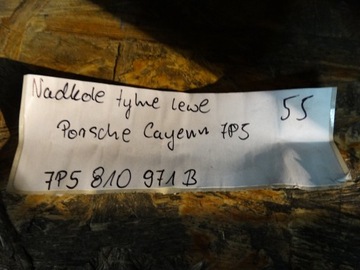 IDEALNI PODBĚH ZADNÍ LEVÉ PORSCHE CAYENNE 7P5 1