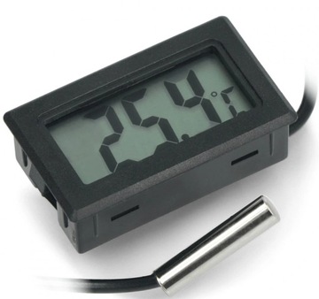 Elektroniczny TERMOMETR LCD długi przewód sonda