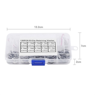 h-120 шт. Крепления E-Clip из нержавеющей стали 304