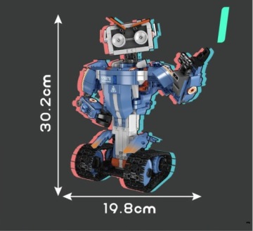 ОБРАЗОВАТЕЛЬНЫЕ БЛОКИ ДЛЯ РОБОТОВ НАБОР БЛОКОВ ПРИЛОЖЕНИЯ 5 В 1 ДЛЯ РОБОТИКА ТЕХНИКИ СОЗДАТЕЛЬ