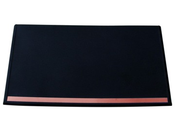 blacha przed kominek czarny-mat 70x40cm + miedź