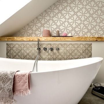 Трафарет для рисования TILES многоразовый 10x10см Геометрический TARRAGONA