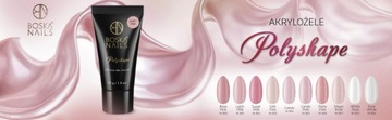 Акриловый гель Boska Polyshape 30 г Select Colors Акриловый гель для ногтей