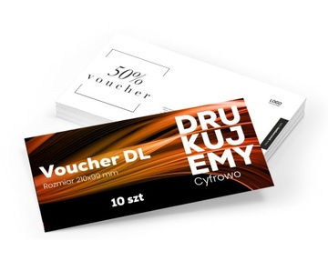 Bon Karta Podarunkowa VOUCHER UPOMINKOWY 10 szt.