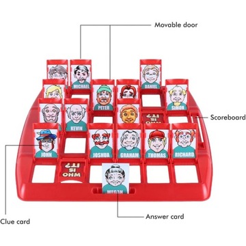 УГАДАЙ, КТО ЭТО СОЦИАЛЬНАЯ СЕМЕЙНАЯ НАСТОЛЬНАЯ ИГРА ДЛЯ 2 ЧЕЛОВЕК ВУПИ