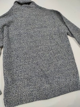 Burton Menswear Sweter męski Akryl Wełna r. XL