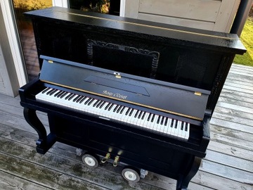 Пианино Bogs & Voigt 133 см, 1917 г. КАПИТАЛЬНЫЙ РЕМОНТ