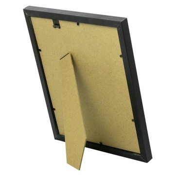 RAMKA NA ZDJĘCIA FOTO PLAKAT RAMA STOJĄCA 20X25 CM CZARNA