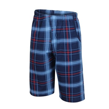 МУЖСКАЯ ХЛОПКОВАЯ ПИЖАМА, КОРОТКИЙ РУКАВ, БРЮКИ С ПЛАСТИНКОЙ