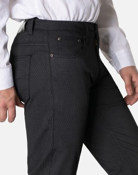 Элегантные тонкие черные хлопковые мужские брюки на весну и лето TN321 W33