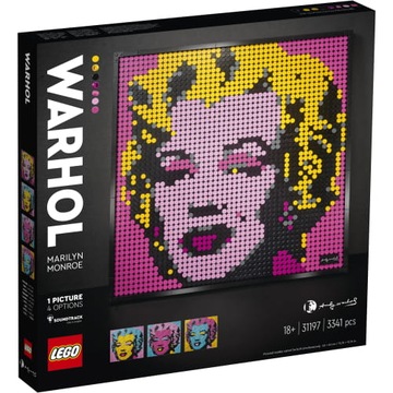 LEGO ART 31197 MARILYN MONROE ANDY EGO WARHOLA