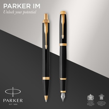 РУЧКА PARKER IM DUO BLACK GT + ДОЛГ + БЕСПЛАТНАЯ ГРАВИРОВКА!