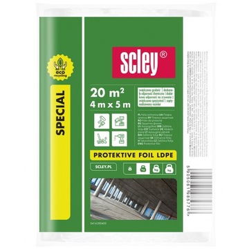 EKOLOGICZNA FOLIA OCHRONNA Scley LDPE 4*5