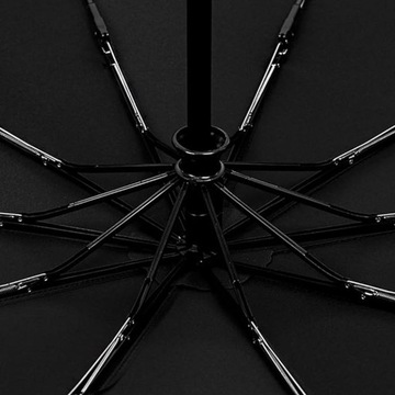 UMBRELLA STORM-PROOF,POCKET UMBRELLA WITH AUTOMATIC OPEN-CLOSE BLACK 105CM