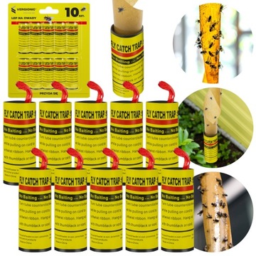 СТЕКЛЯННЫЕ ЛОВУШКИ ДЛЯ МУХ, ФРУКТОВЫХ ФИС, 10 ШТ.