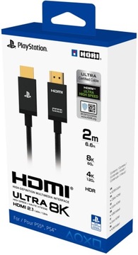 HORI PS5 Kabel do ładowania padów DualSense USB-C - USB