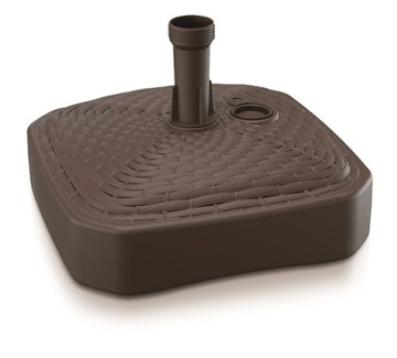 STOJAK POD PARASOL OGRODOWY PODSTAWA - BRĄZOWA