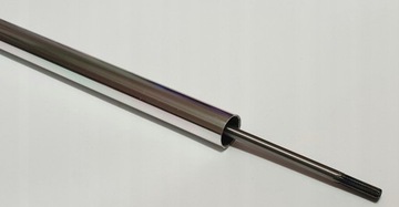 ТРУБКА + ВАЛ БЕНЗИНОВОГО КОРОТКОГО ТРИММЕРА 26ММ 9 зубьев 8мм