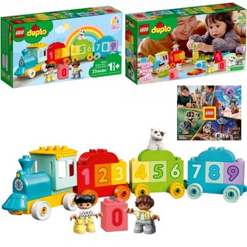 LEGO Duplo 10954 Цифровой поезд Учимся считать большие кубики для детей 2, 3, 4 лет