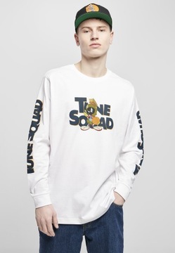 Longsleeve Space Jam Taz Pose White Mister Tee S