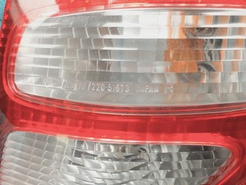 SVĚTLO PRAVÁ ZADNÍ DAIHATSU SIRION I 220-51673 EVROPA