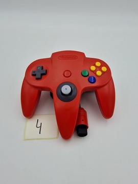 ОРИГИНАЛЬНЫЙ ПАНЕЛЬ NINTENDO 64, КРАСНАЯ КАРТОННАЯ КОРОБКА