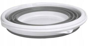 СИЛИКОНОВОЕ ВЕДРО СКЛАДНОЕ УНИВЕРСАЛЬНОЕ ПОРТАТИВНОЕ ПОШАГОВОЕ ВЕДРО ОБЪЕМОМ 10 Л