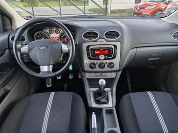 Ford Focus II Kombi 1.6 Duratec 100KM 2010 Ford Focus Lift Sliczny czarny 1.6 benzyna 213 tys km bezwypadkowy z Niemi, zdjęcie 24