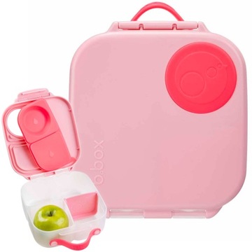 MINI LUNCHBOX POJEMNIK NA JEDZENIE ŚNIADANIÓWKA FLAMINGO FIZZ B.BOX