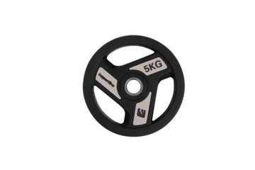 OBCIĄŻENIE GUMOWANE HERK 5KG 30MM /INSPORTLINE