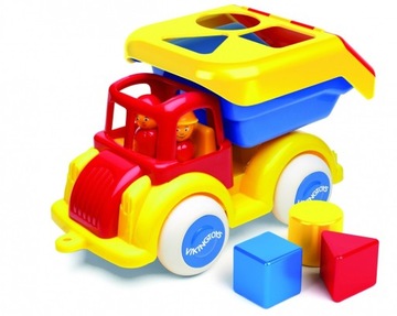 DANTE Pojazd sorter z figurkami Jumbo Viking Toys