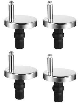 4x WYMIENNE ZAWIASY DO DESKI SEDESOWEJ NAKRĘTKI MOCUJĄCE SOLIDNE 2PARA 50mm
