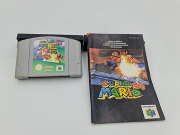 NINTENDO 64 SUPER MARIO 64 + ОРИГИНАЛ КНИГИ