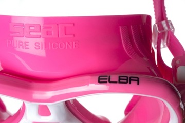 SEAC ELBA розовая маска для детей и подростков.