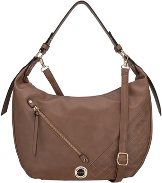 TOREBKA CAMEL SHOPPER MONNARI NA RAMIĘ Długi Pasek LISTONOSZKA