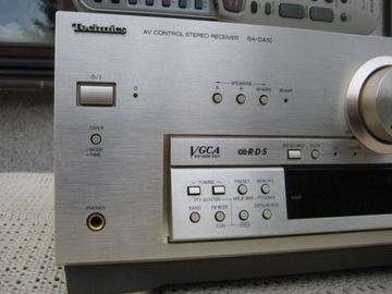 SA-DA10 Technics Усилитель-ресивер + пульт дистанционного управления 1