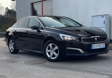 Peugeot 508 I Sedan Facelifting 1.6 e-THP 165KM 2015 Peugeot 508 1.6 Benzyna 165 Km LIFT Ledy Salon Polska 1.6 Benzyna 165KM, zdjęcie 1