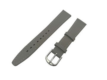 Szary pasek 18 mm cienki Delikatne Tłoczenie