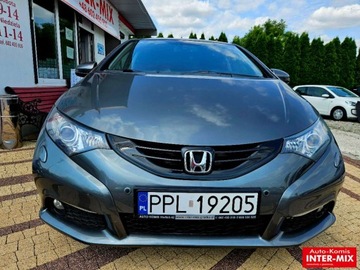 Honda Civic IX Hatchback 5d 1.6 i-DTEC 120KM 2014 Honda Civic Niski przebieg 1.6 Diesel 120KM, zdjęcie 5
